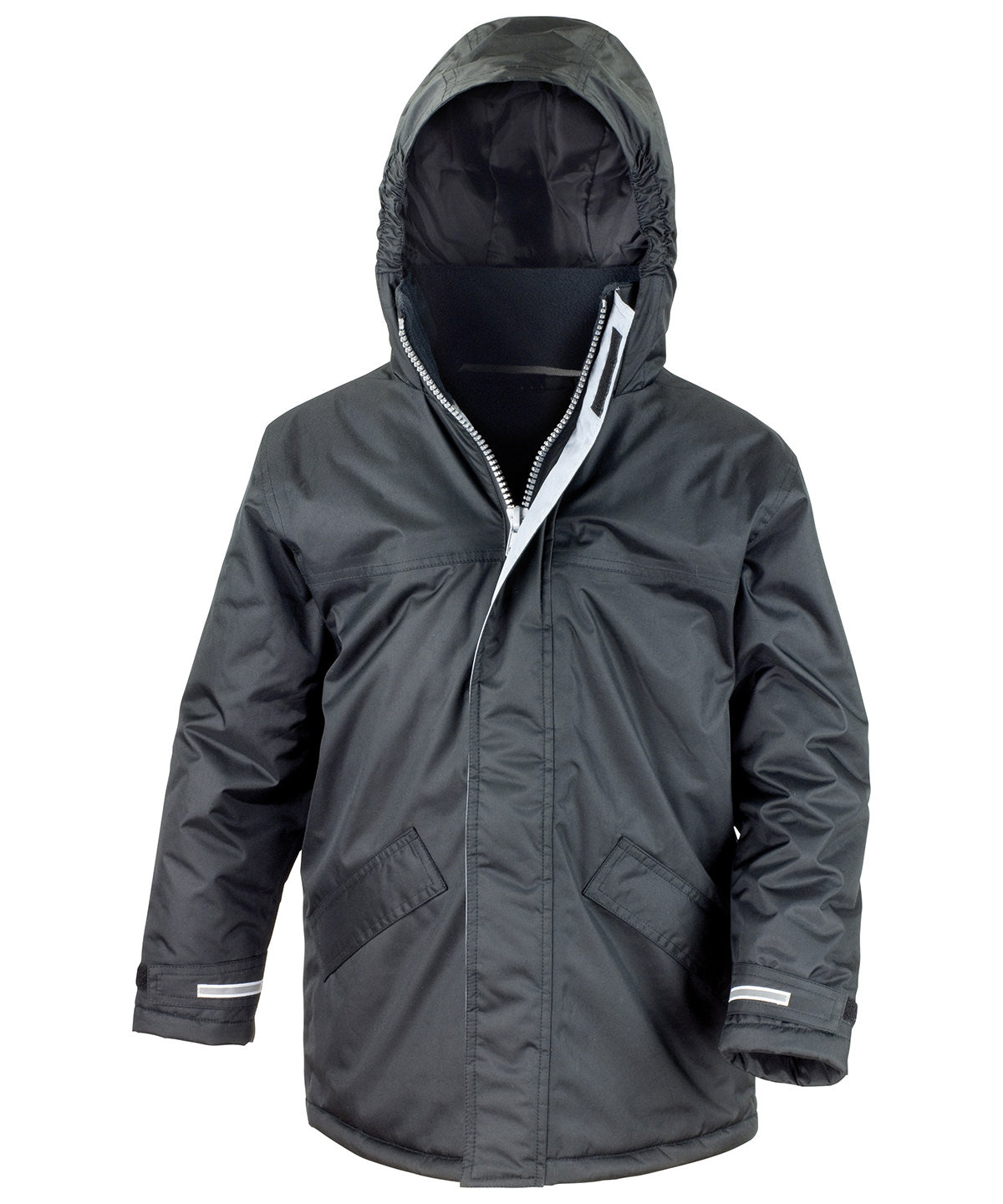 Core junior channel parka - Black