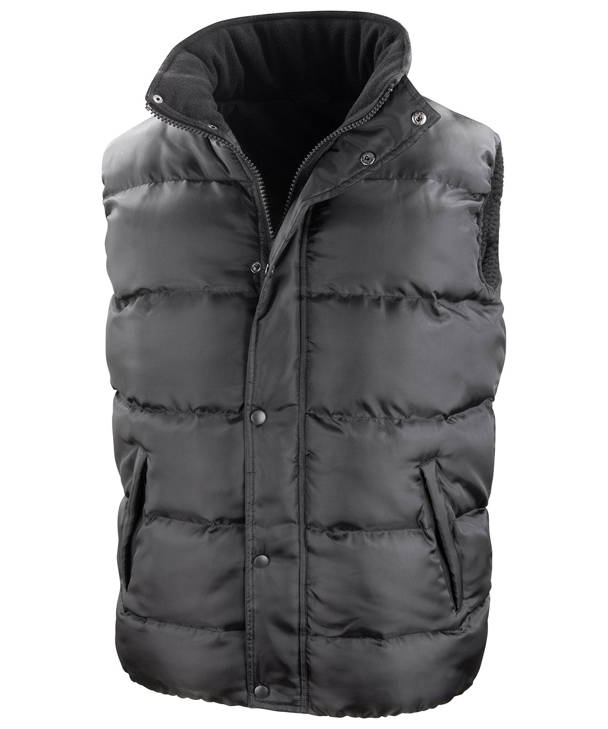 Core Nova Lux padded gilet - Black