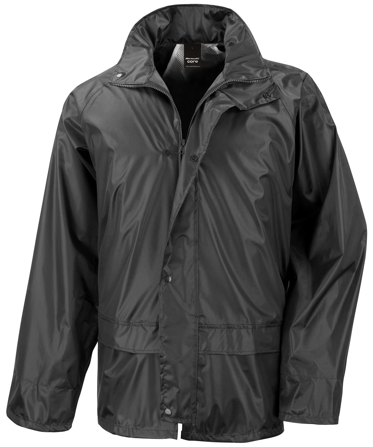 Core rain jacket - Black