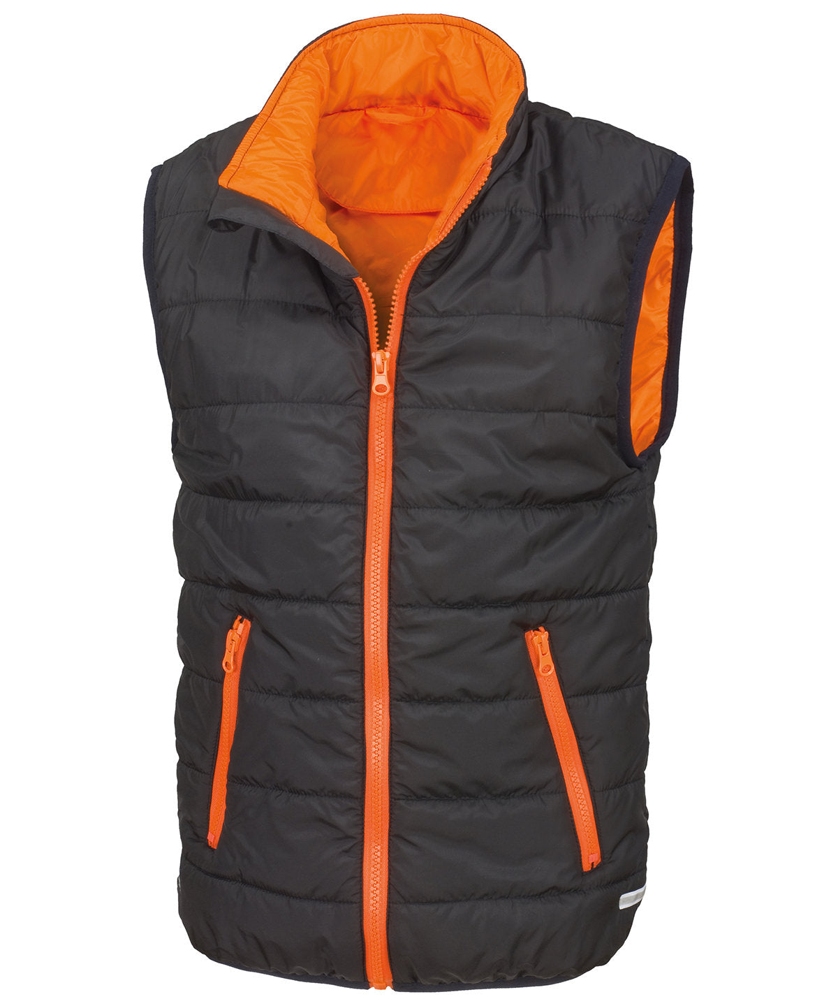 Core junior bodywarmer - Black/Orange