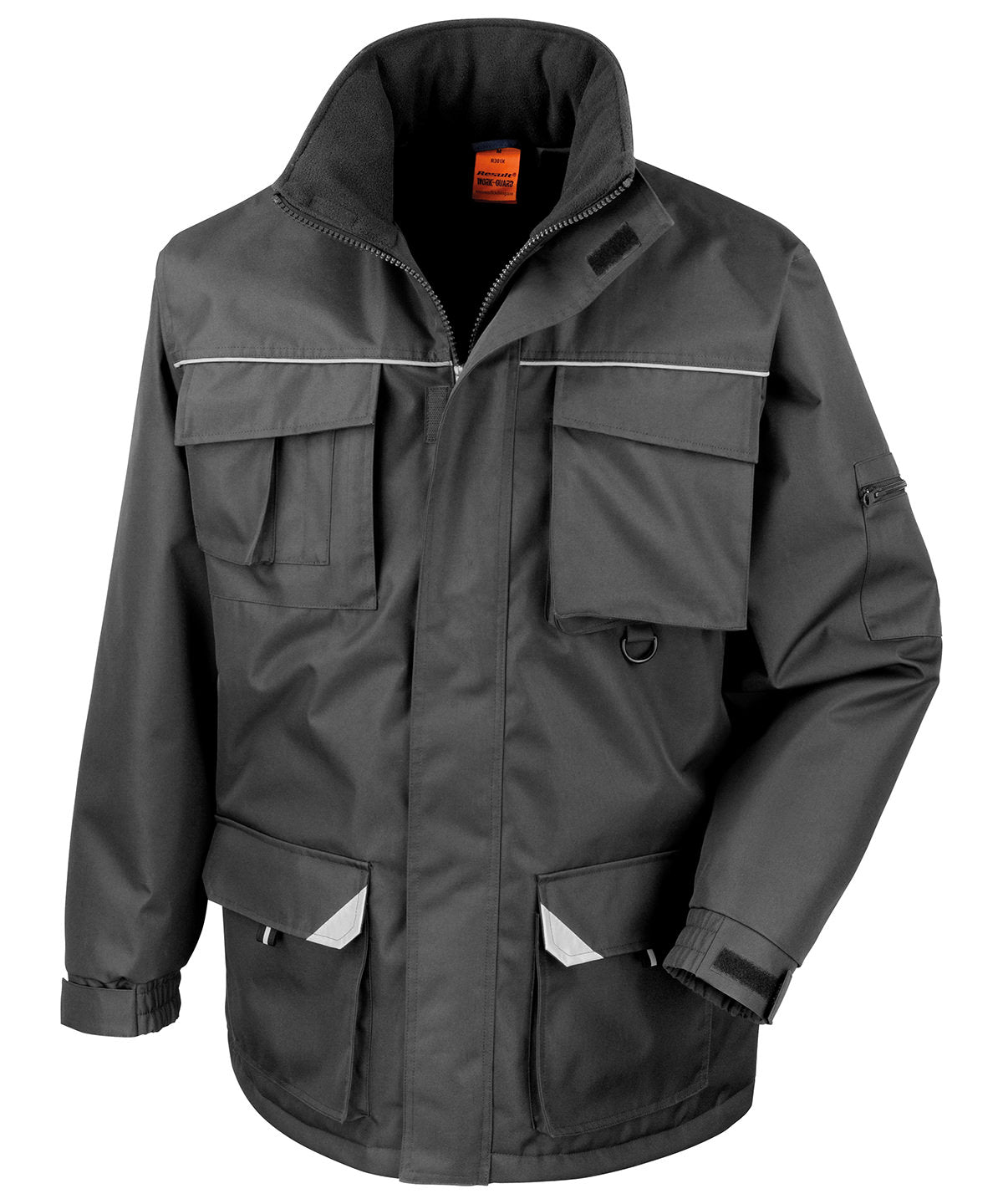 Work-Guard Sabre long coat - Black