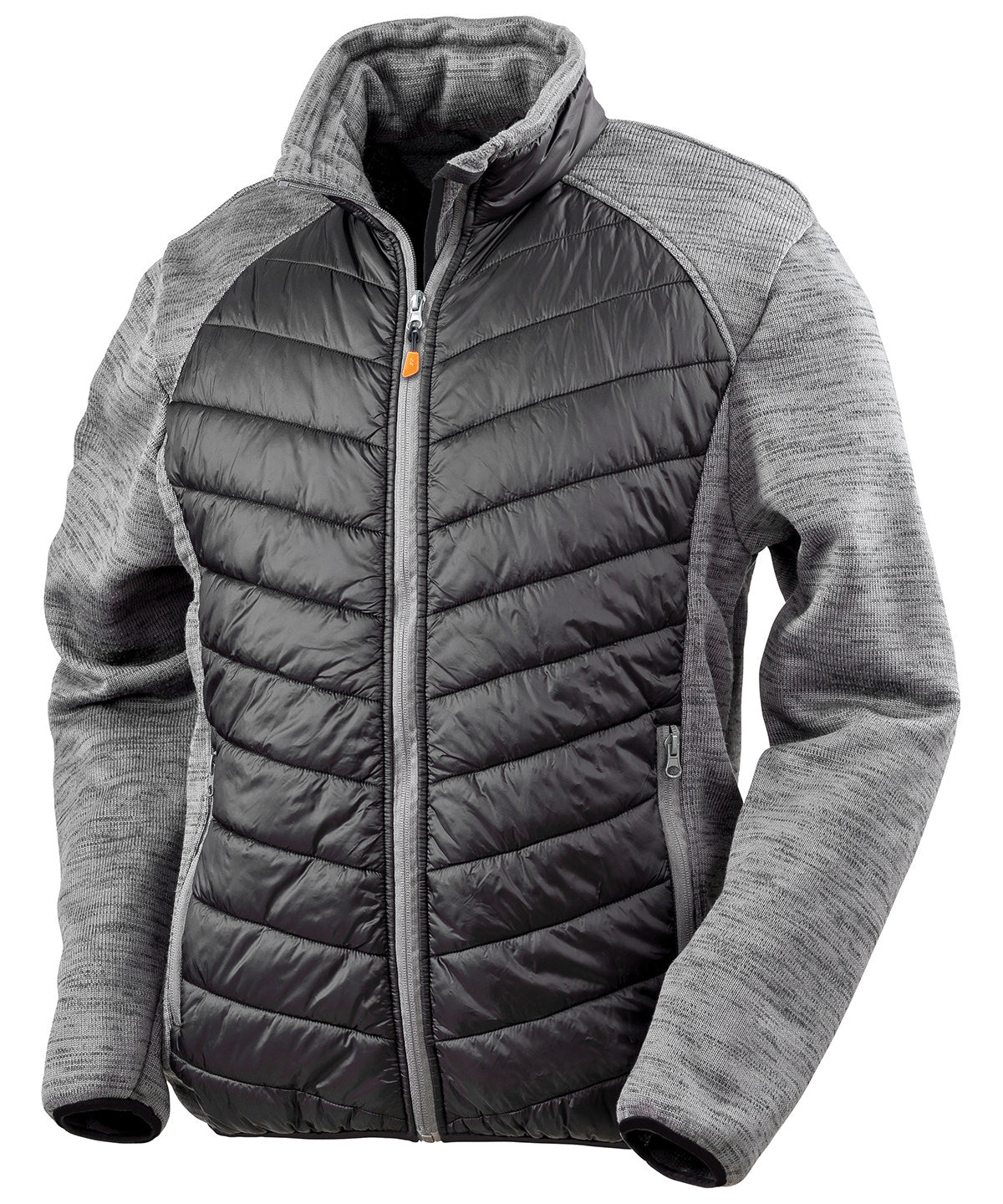 Elevator jacket - Black/Grey Marl