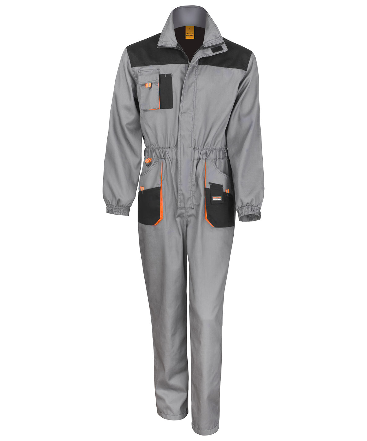 Work-Guard lite coverall - Grey/Black/Orange