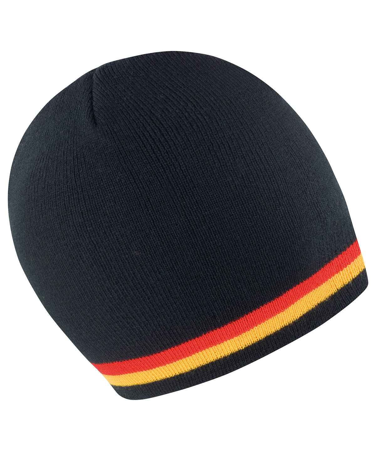 National beanie - Black/Red/Gold