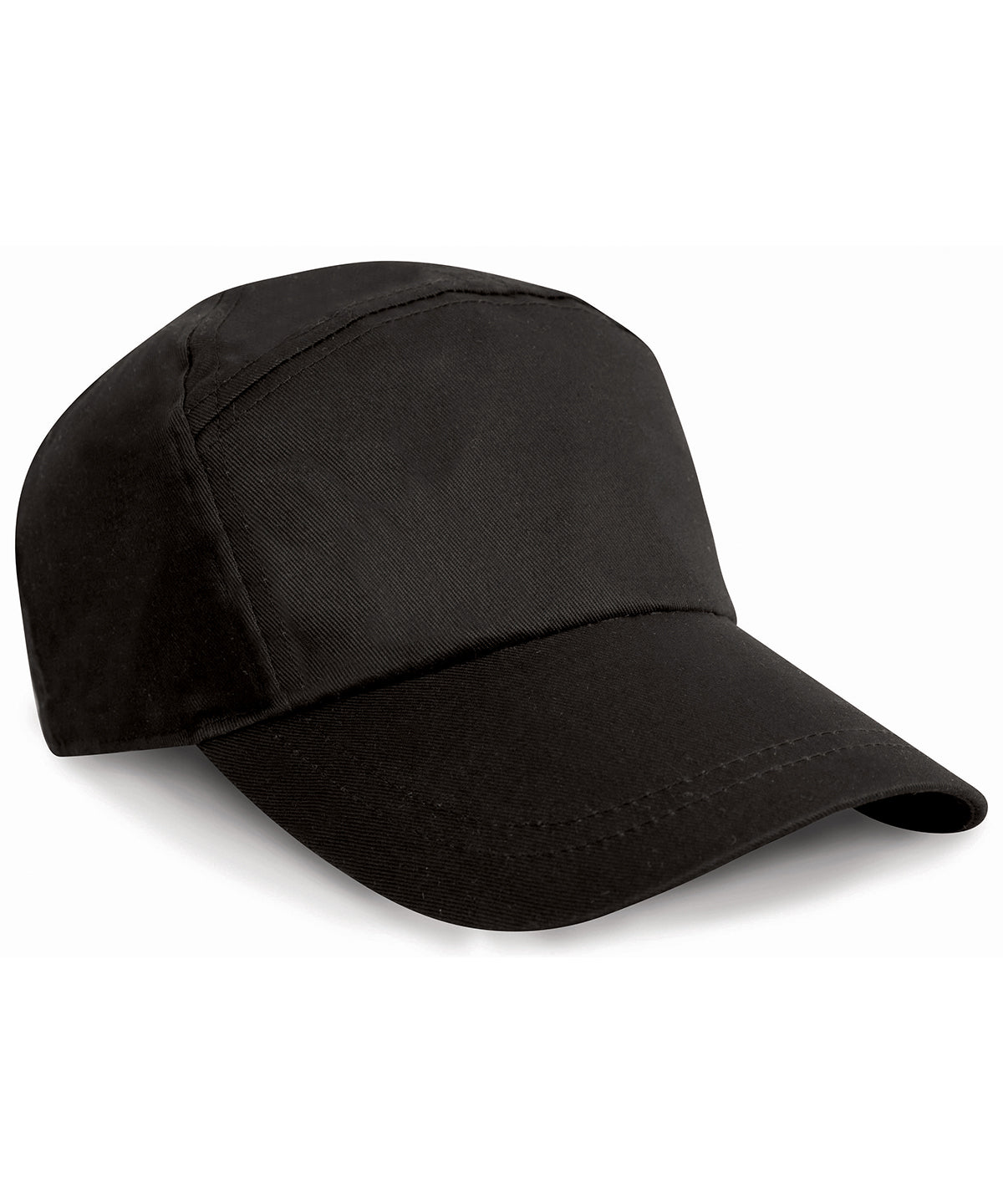7-panel advertising cap - Black