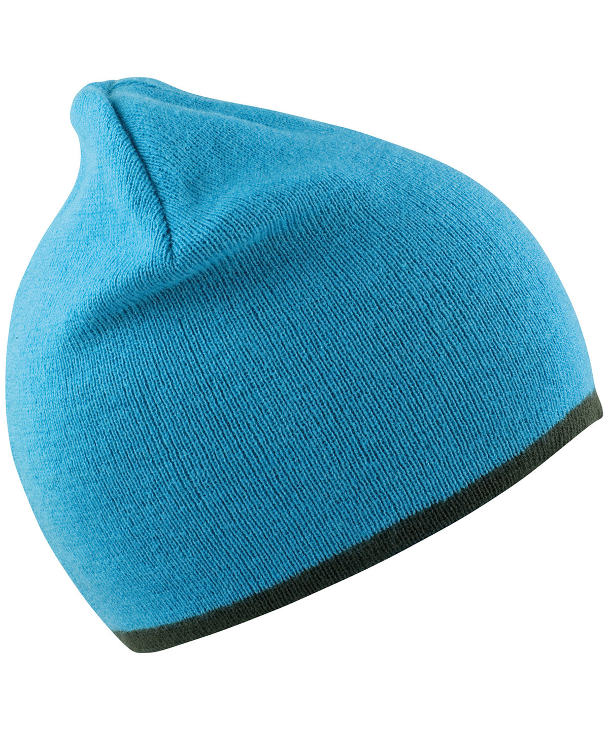 Reversible fashion fit hat - Aqua/Grey