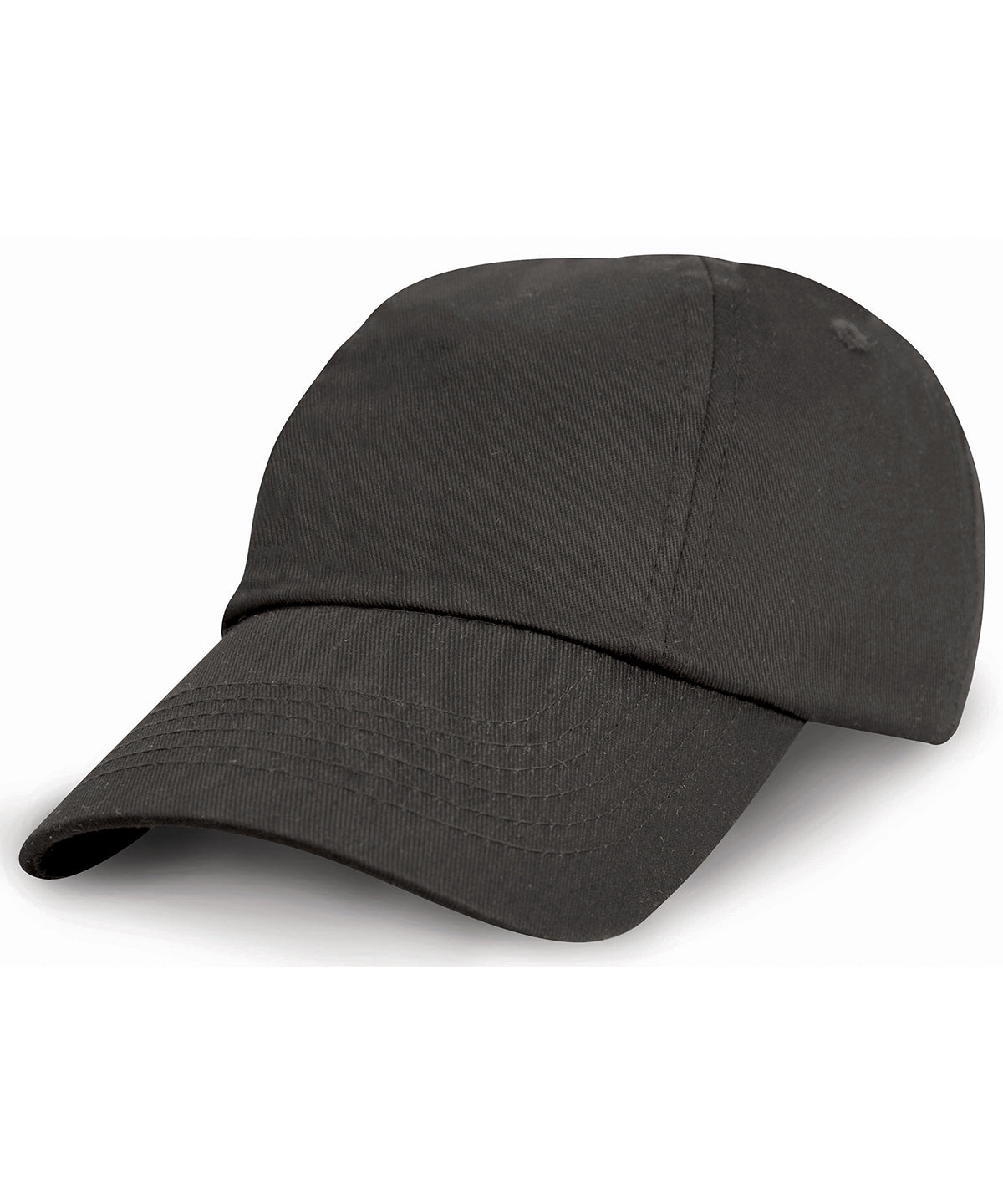 Junior low-profile cotton cap - Black