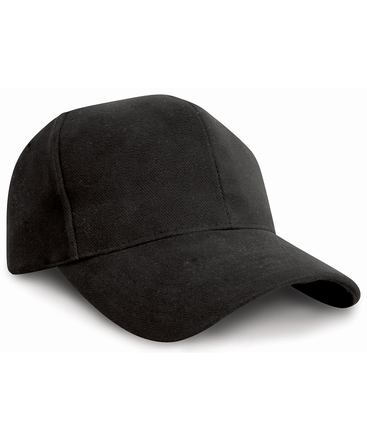 Pro-style heavy cotton cap - Black