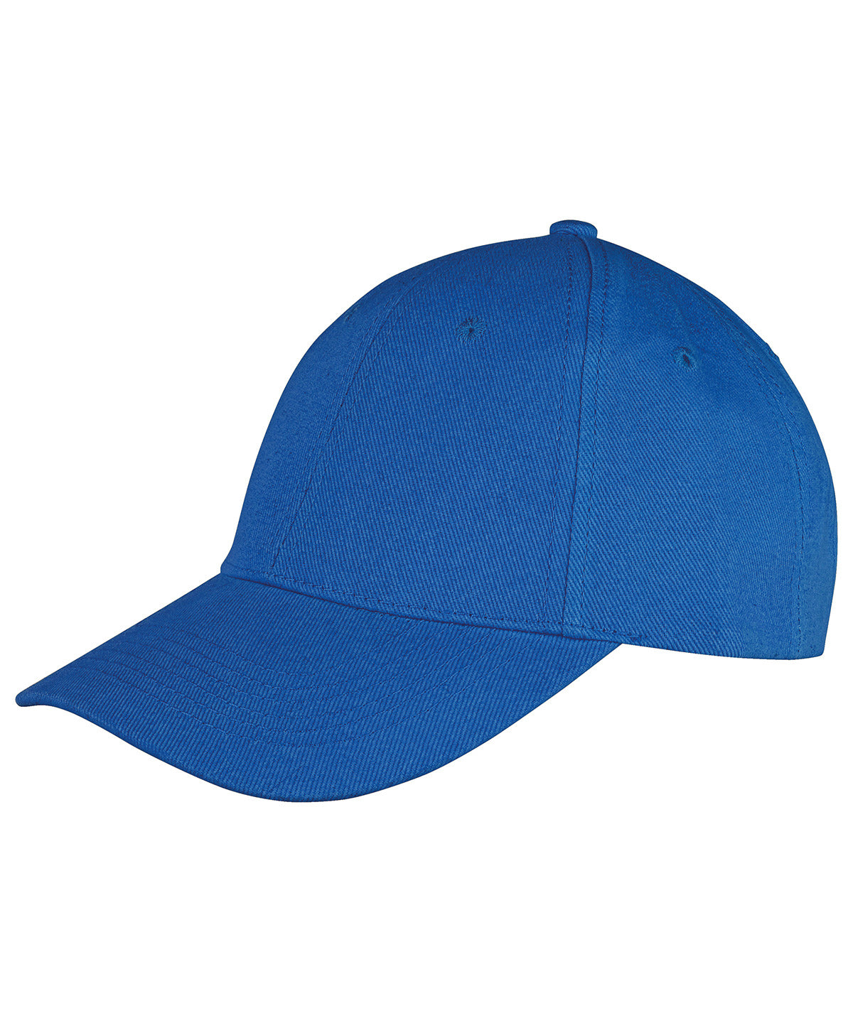Memphis 6-panel brushed cotton low profile cap - Azure Blue
