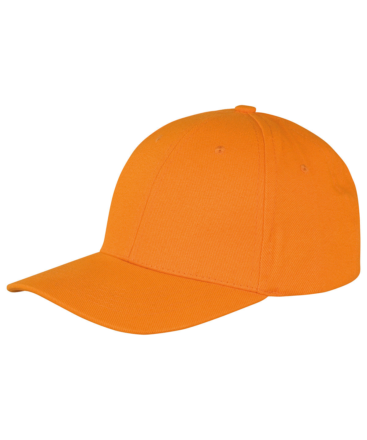 Memphis 6-panel brushed cotton low profile cap - Orange
