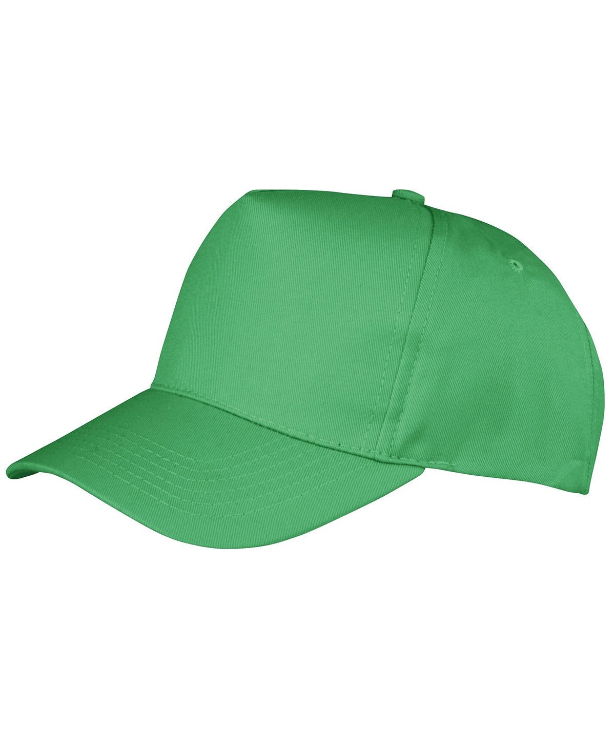 Boston 5-panel polycotton printer's cap - Apple Green