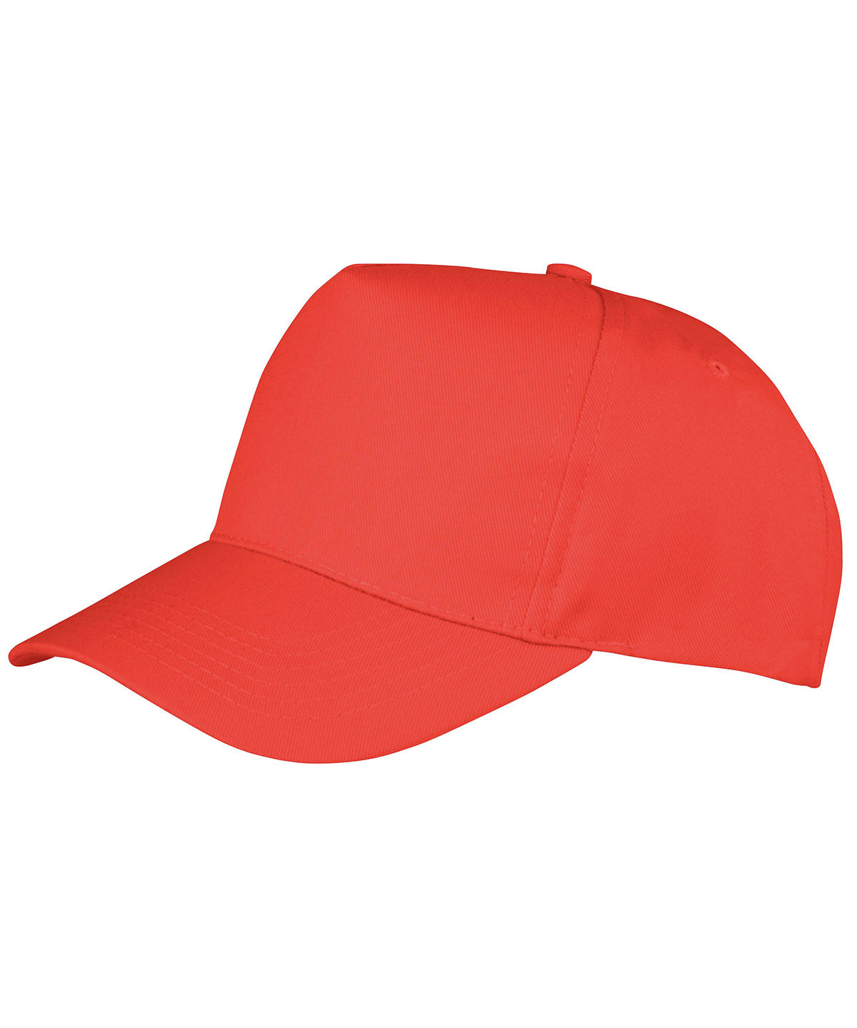 Boston 5-panel polycotton printer's cap - Red