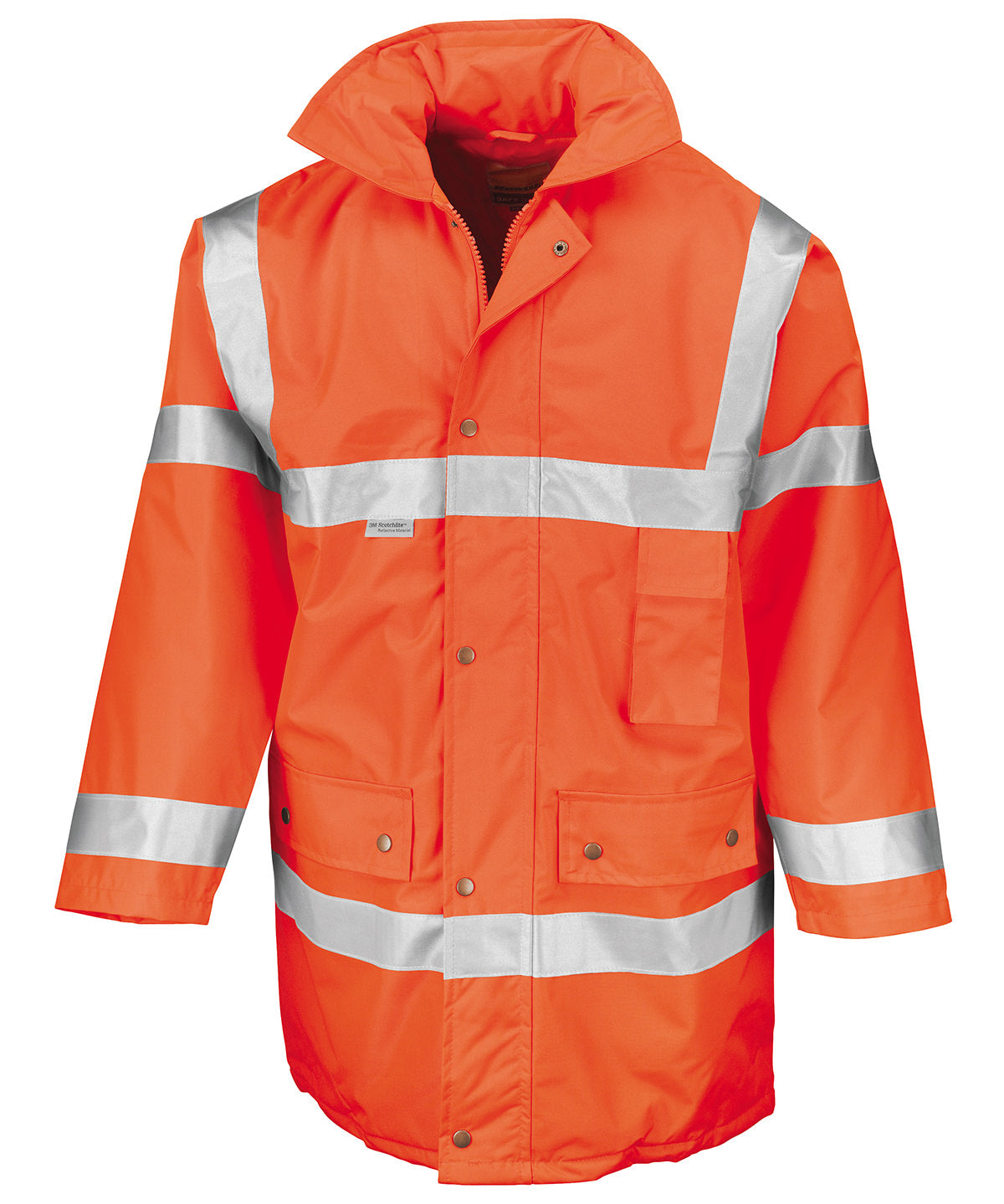 Safety jacket - Fluorescent Orange