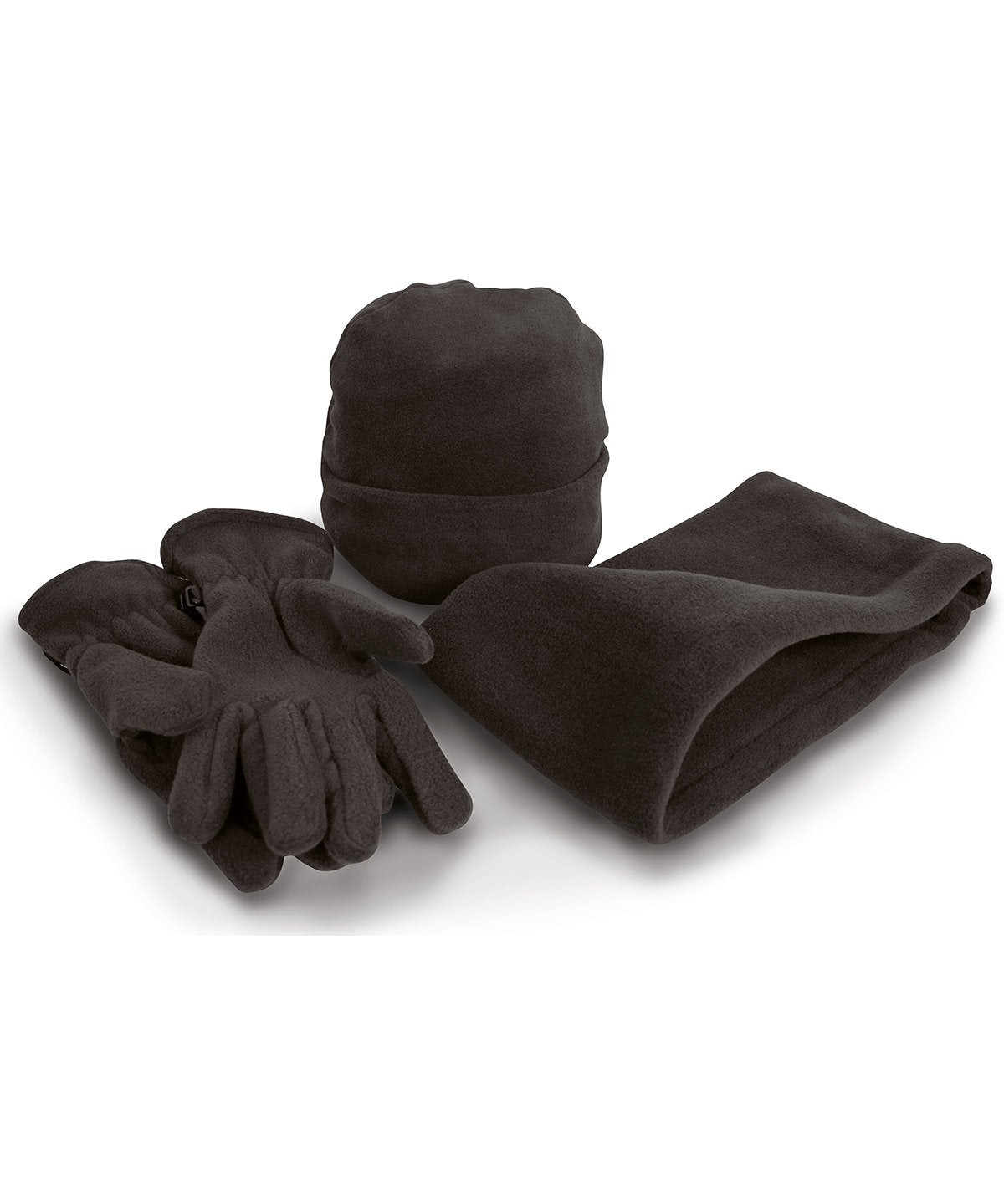 Polartherm™ fleece accessory set - Black