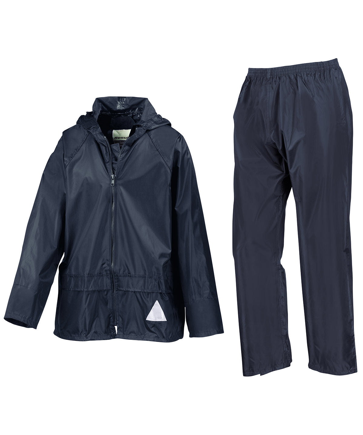 Junior waterproof jacket and trouser set - Navy
