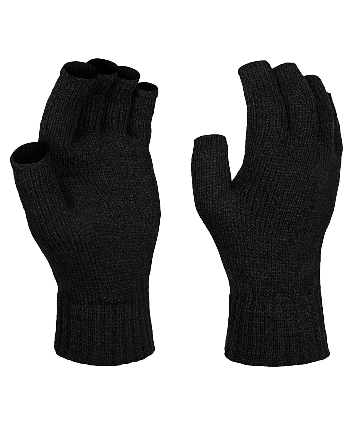 Fingerless mitts - Black
