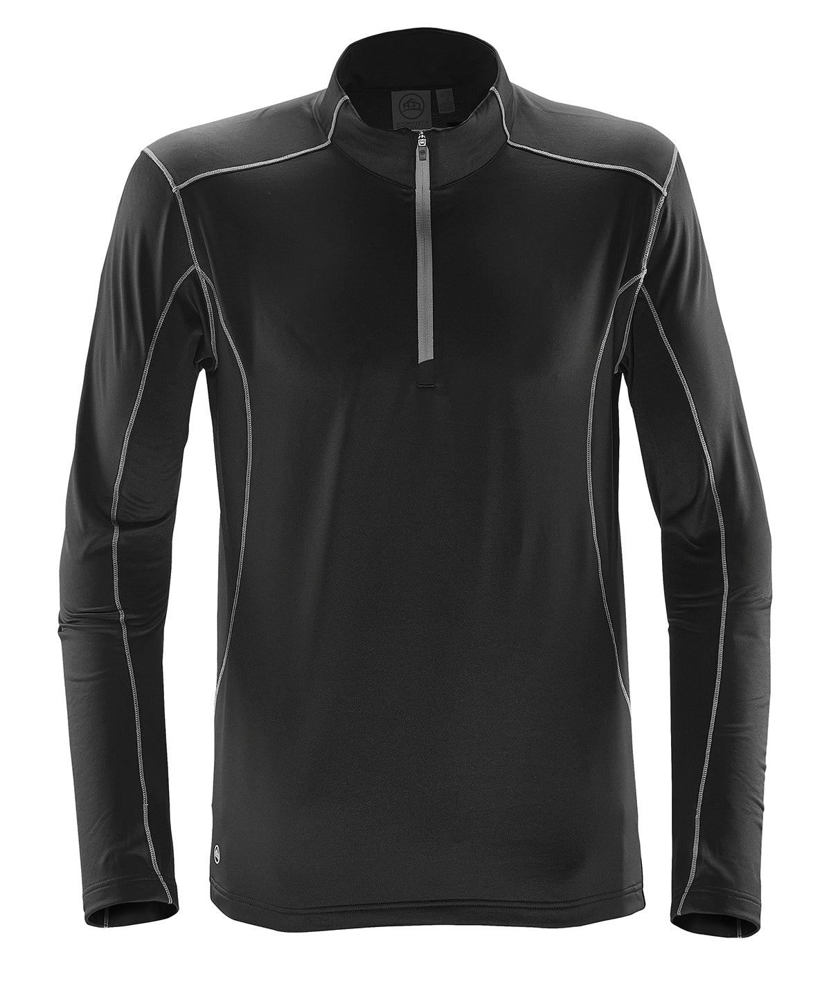 Pulse fleece pullover - Black/Carbon