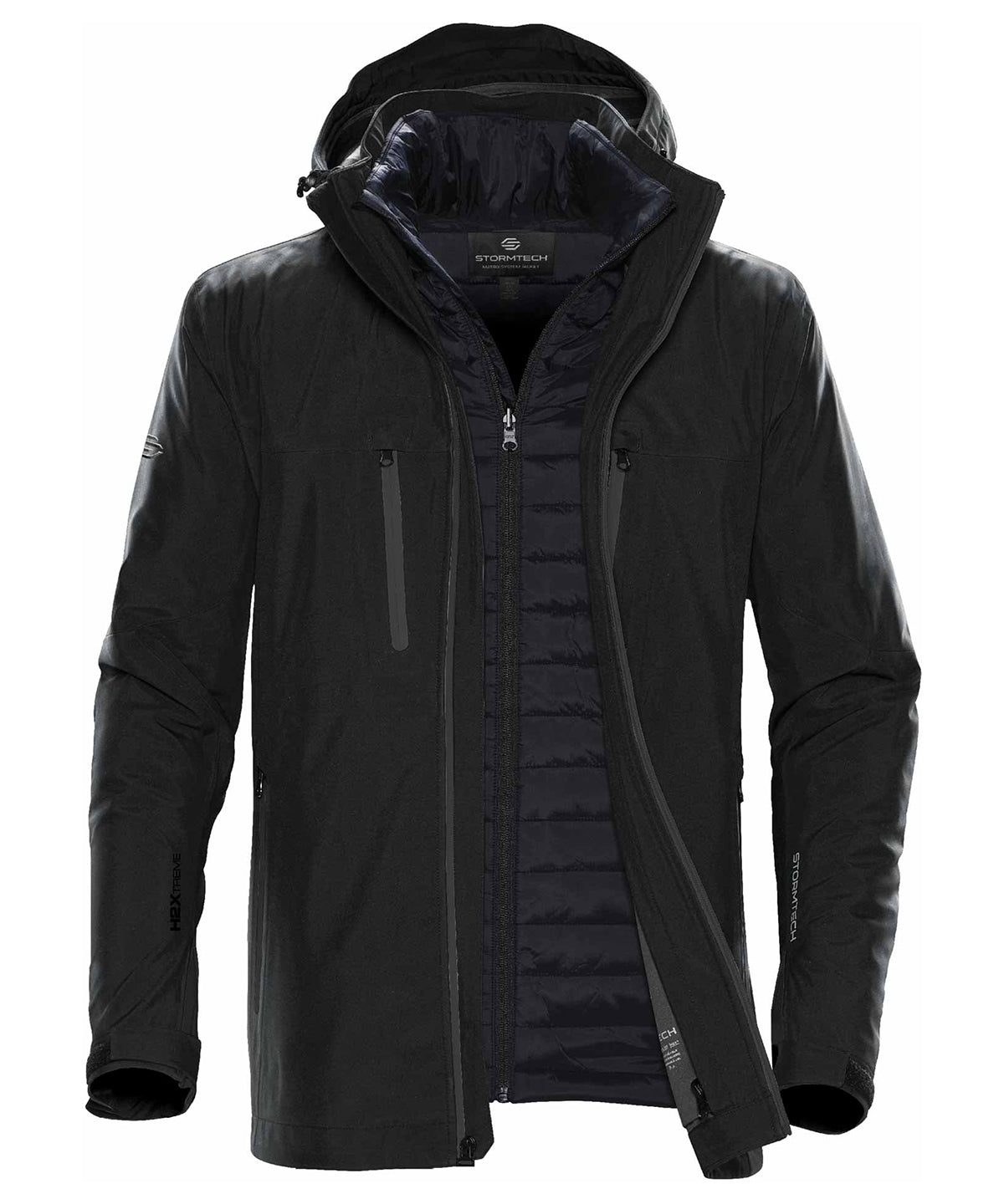 Matrix system jacket - Black/Carbon*