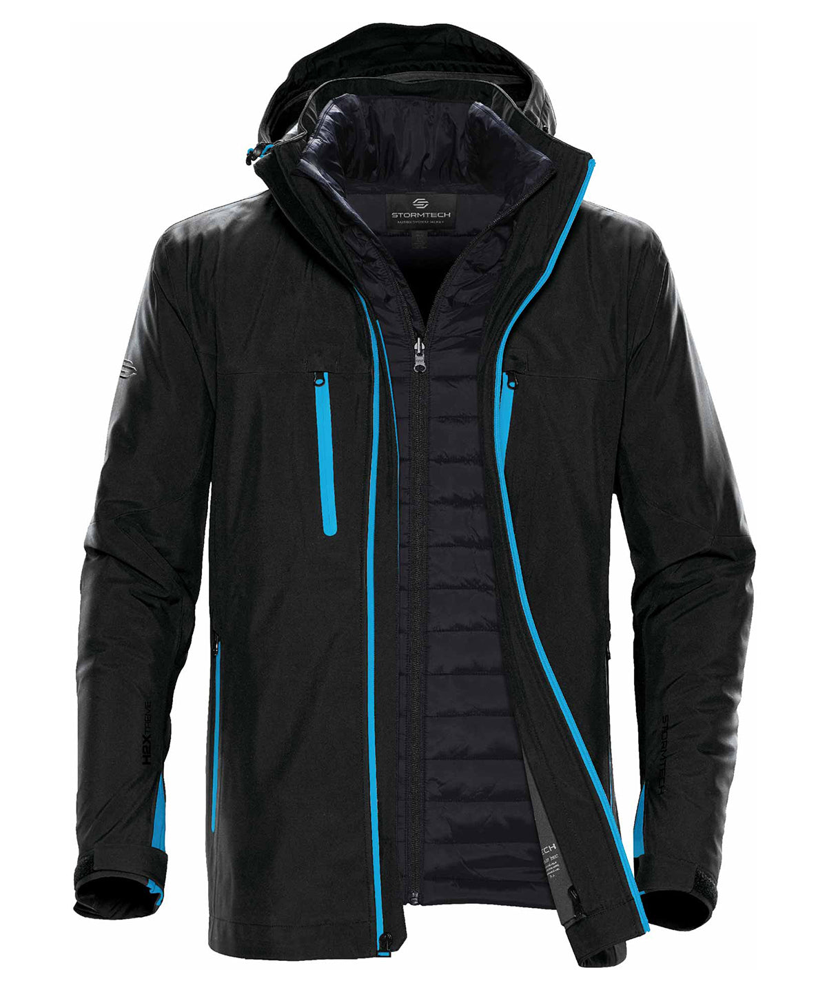 Matrix system jacket - Black/Electric