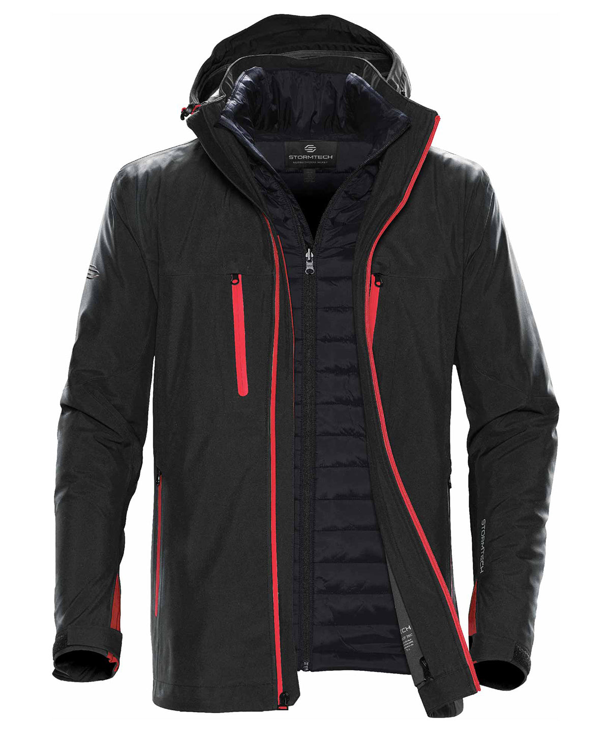 Matrix system jacket - Black/Red