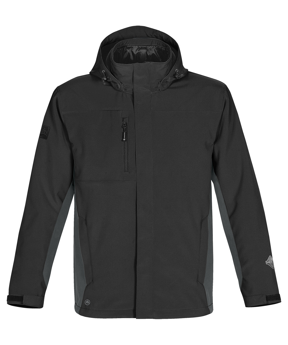 Atmosphere 3-in-1 jacket - Black/Granite