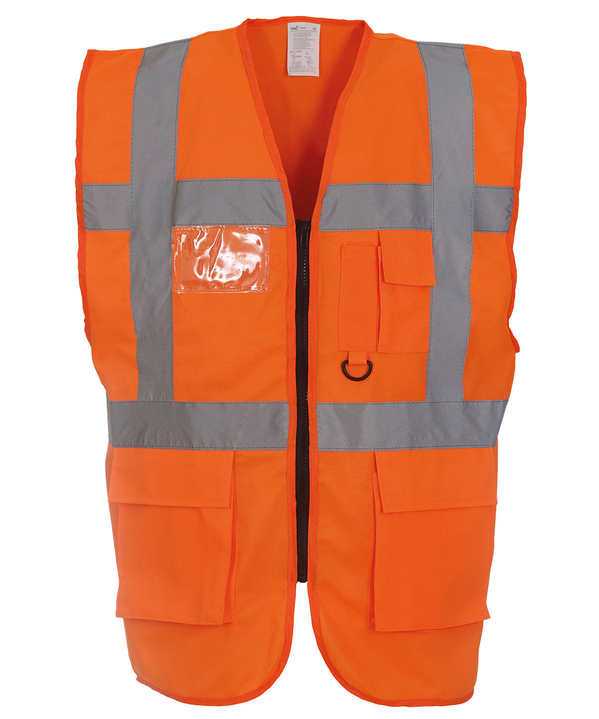 Multifunctional executive hi-vis waistcoat (HVW801) - Orange*