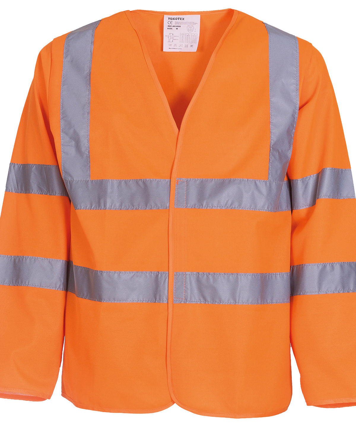 Hi-vis long sleeve waistcoat (HVJ200) - Orange