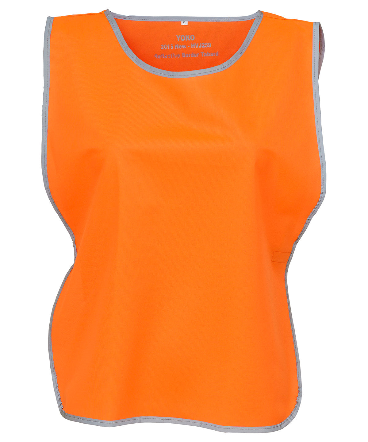 Hi-vis reflective border tabard (HVJ259) - Orange