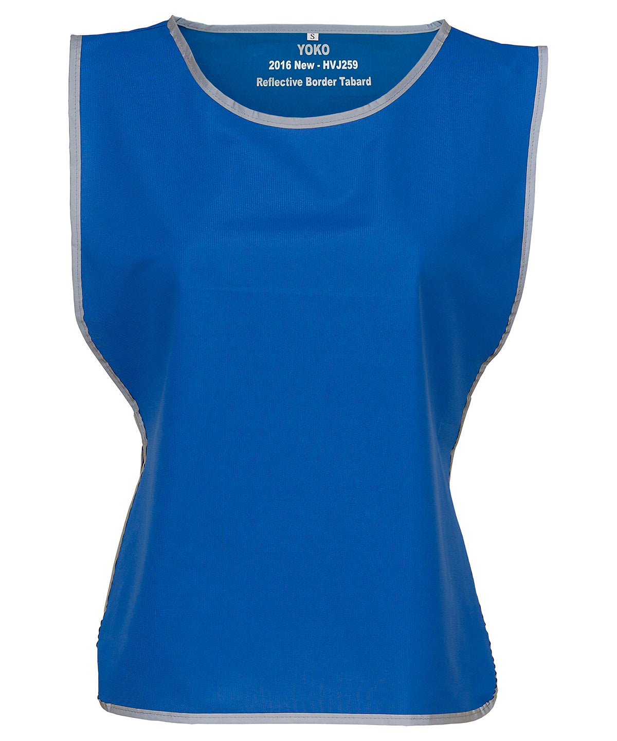 Hi-vis reflective border tabard (HVJ259) - Royal Blue