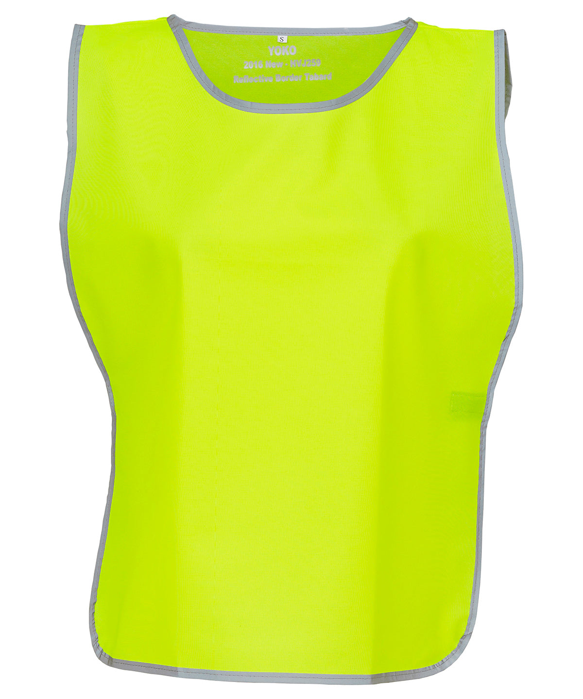Hi-vis reflective border tabard (HVJ259) - Yellow
