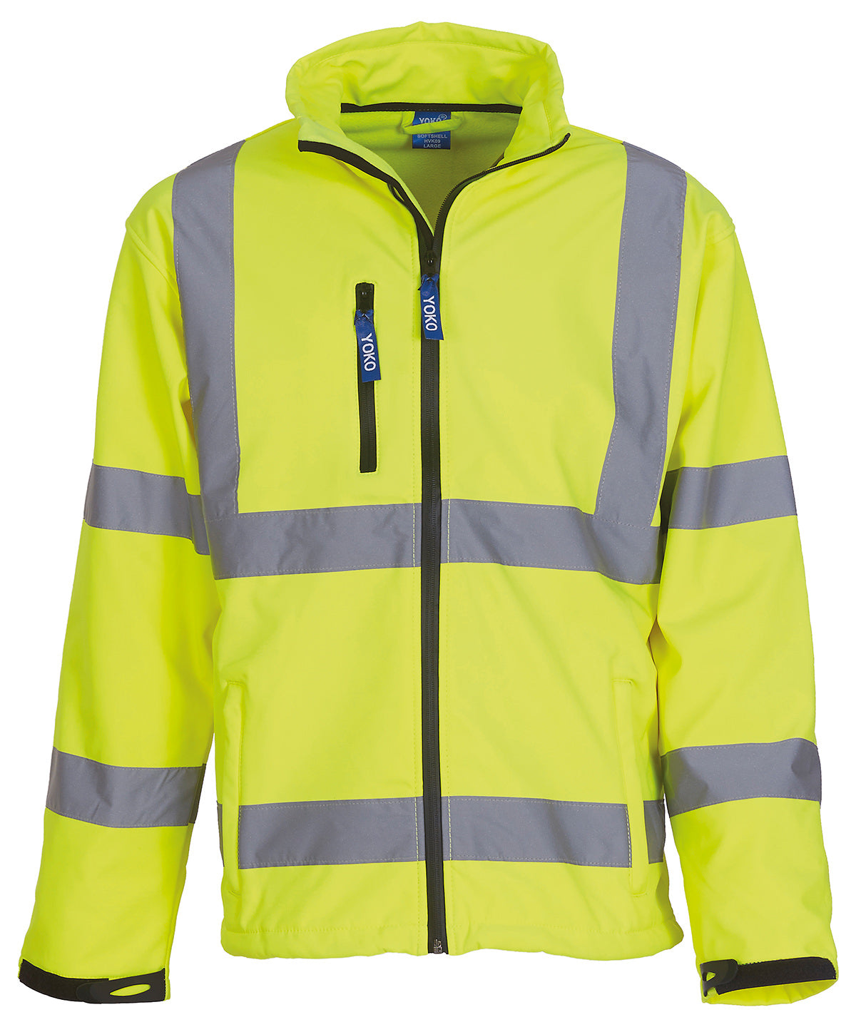 Hi-vis softshell jacket (HVK09) - Yellow