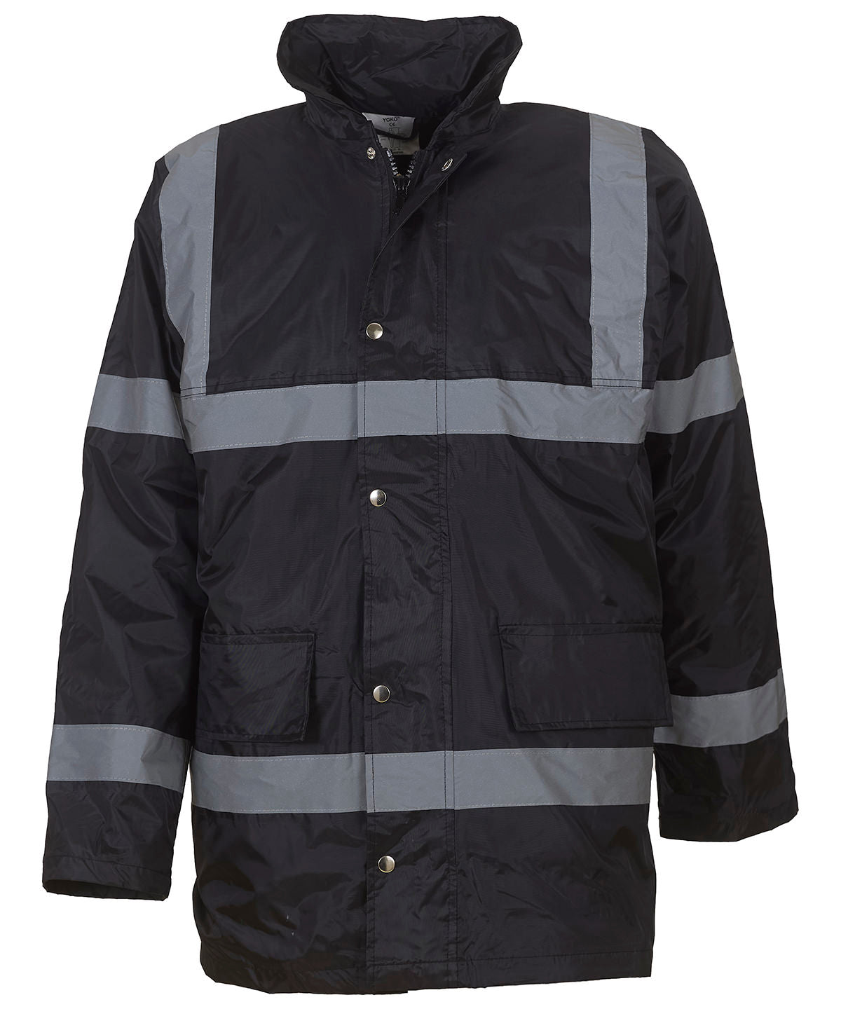 Hi-vis security jacket (HVP301) - Black
