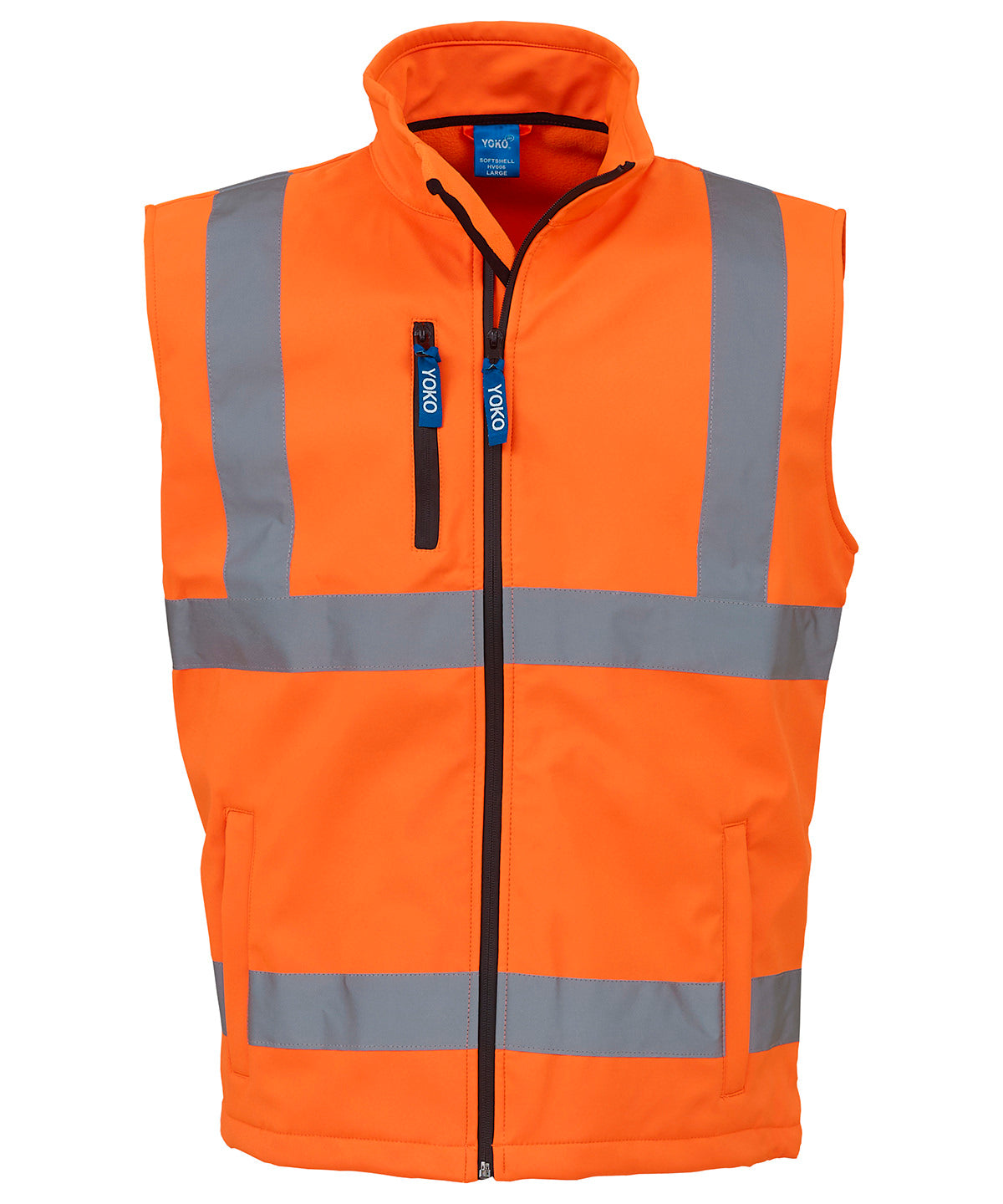Hi-vis softshell gilet (HV006) - Orange