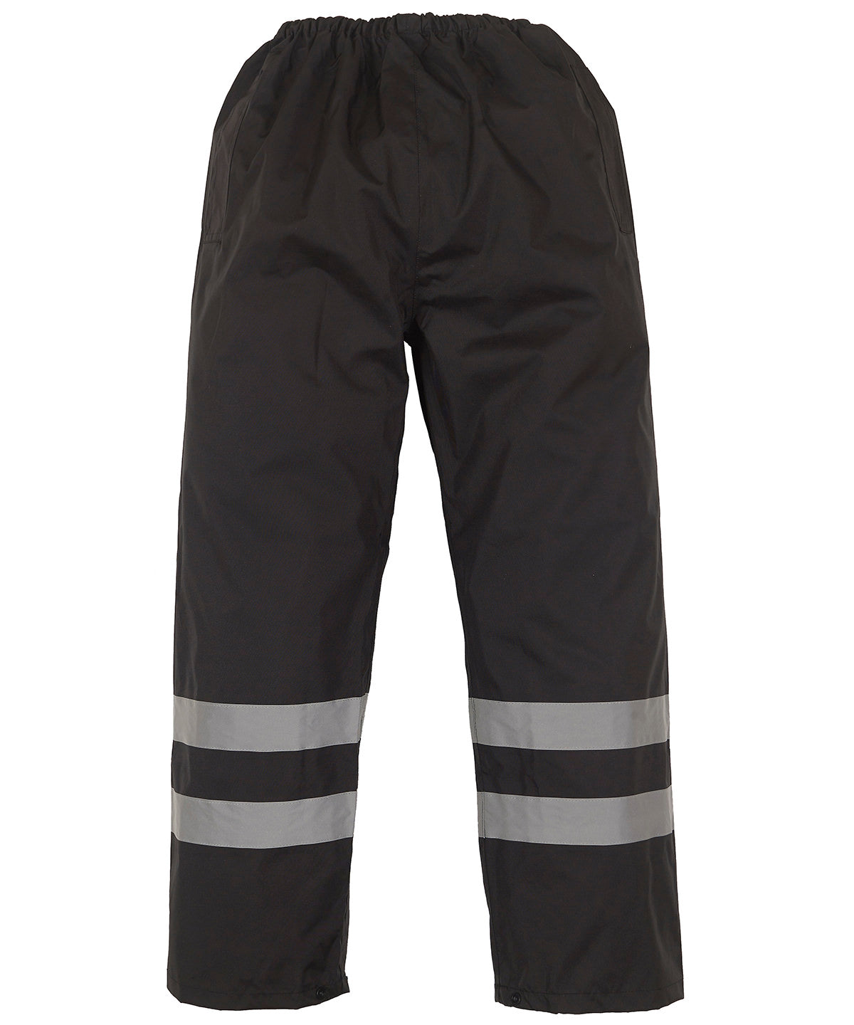 Hi-vis waterproof overtrousers (HVS461) - Black