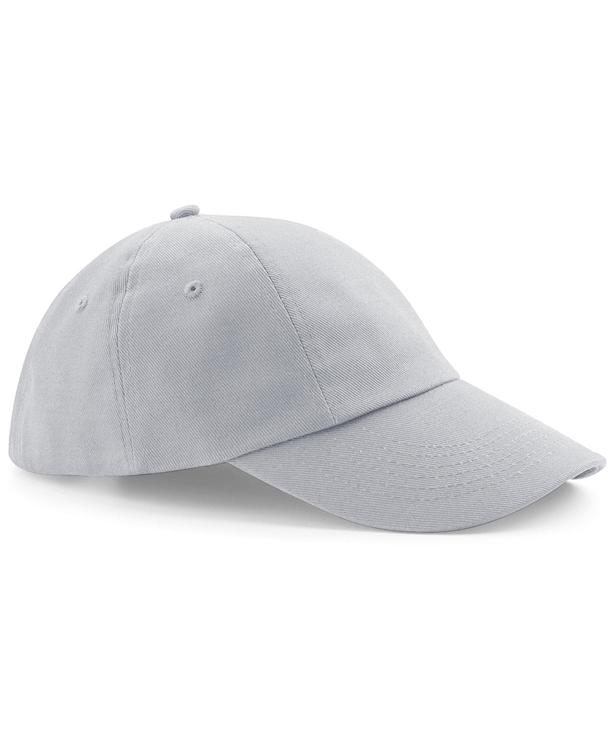 Low-profile heavy cotton drill cap - Grey (Light)