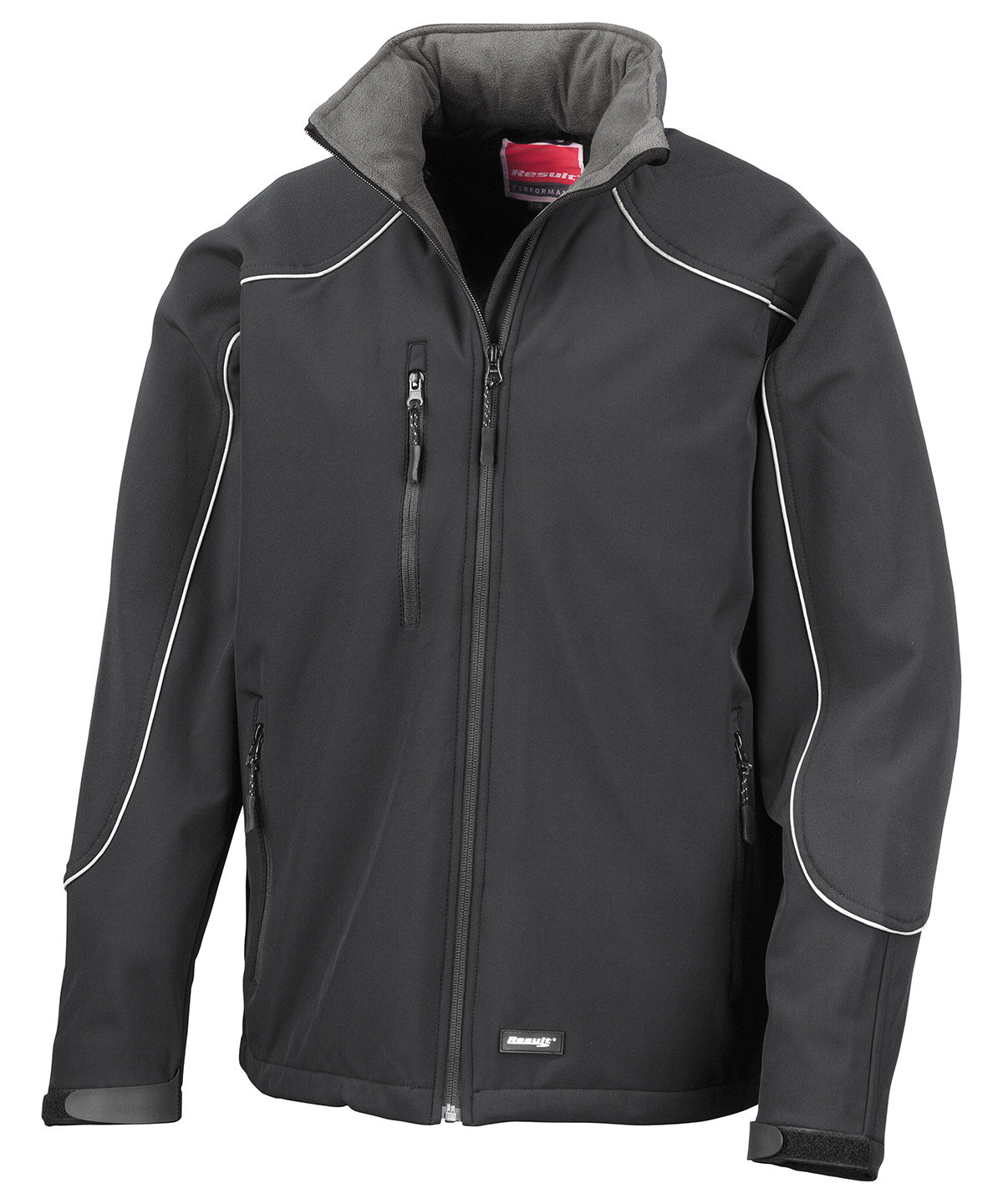 Hooded softshell jacket - Black