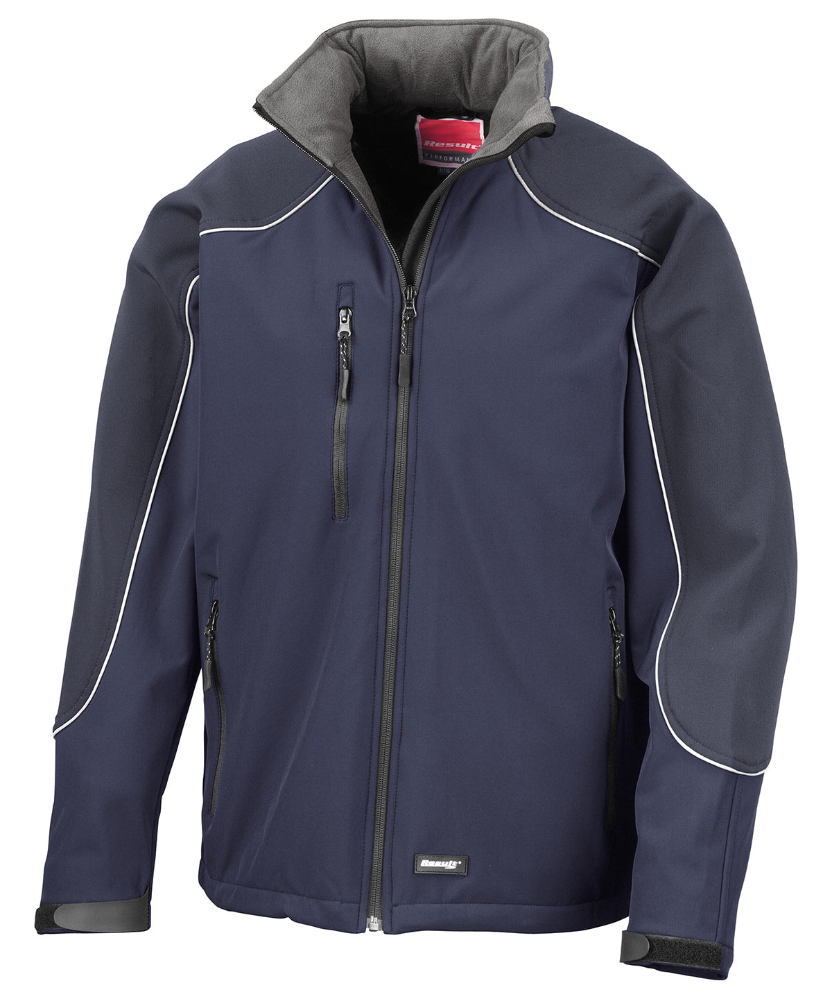 Hooded softshell jacket - Navy