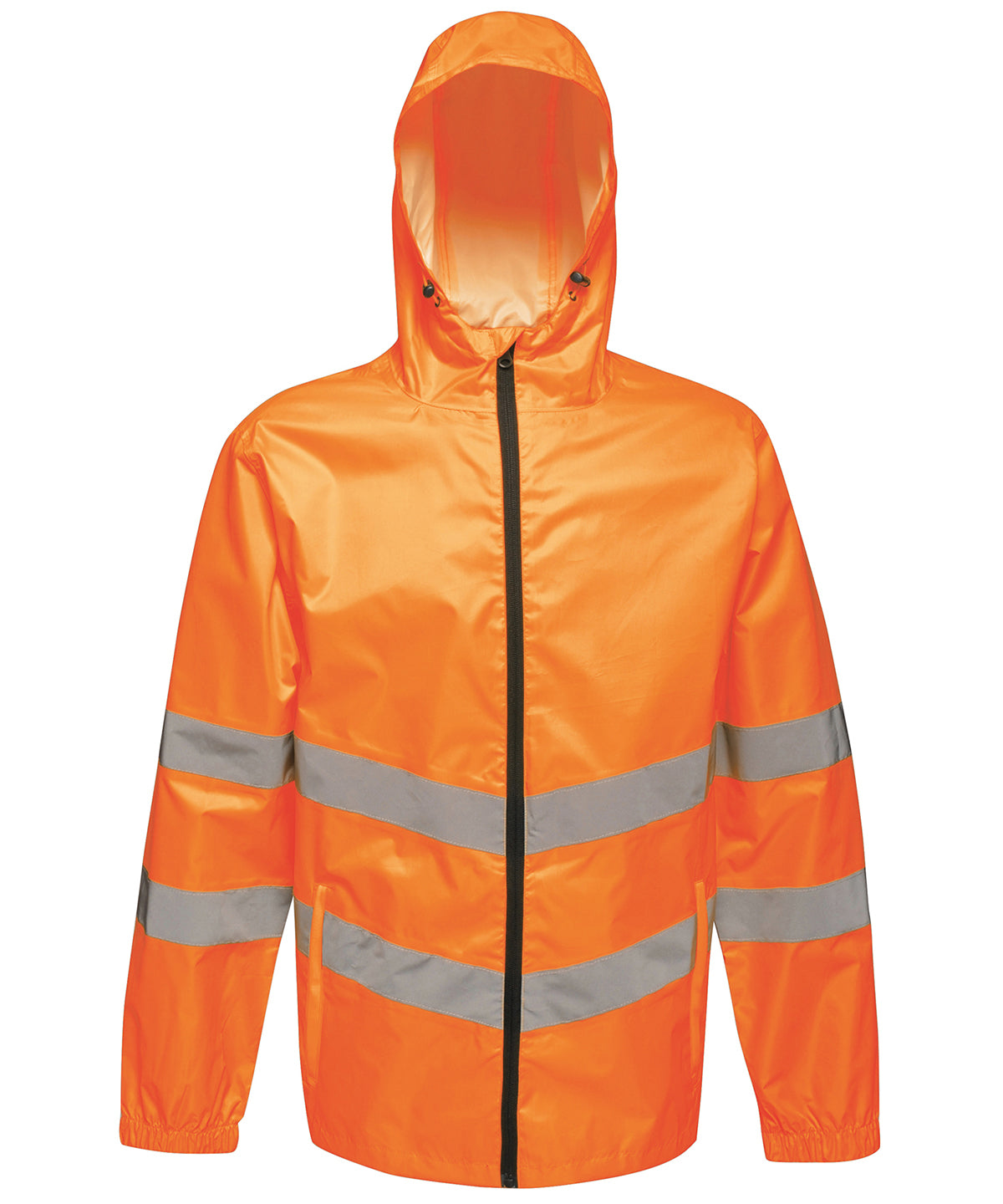 High-vis pro pack-away jacket - Orange