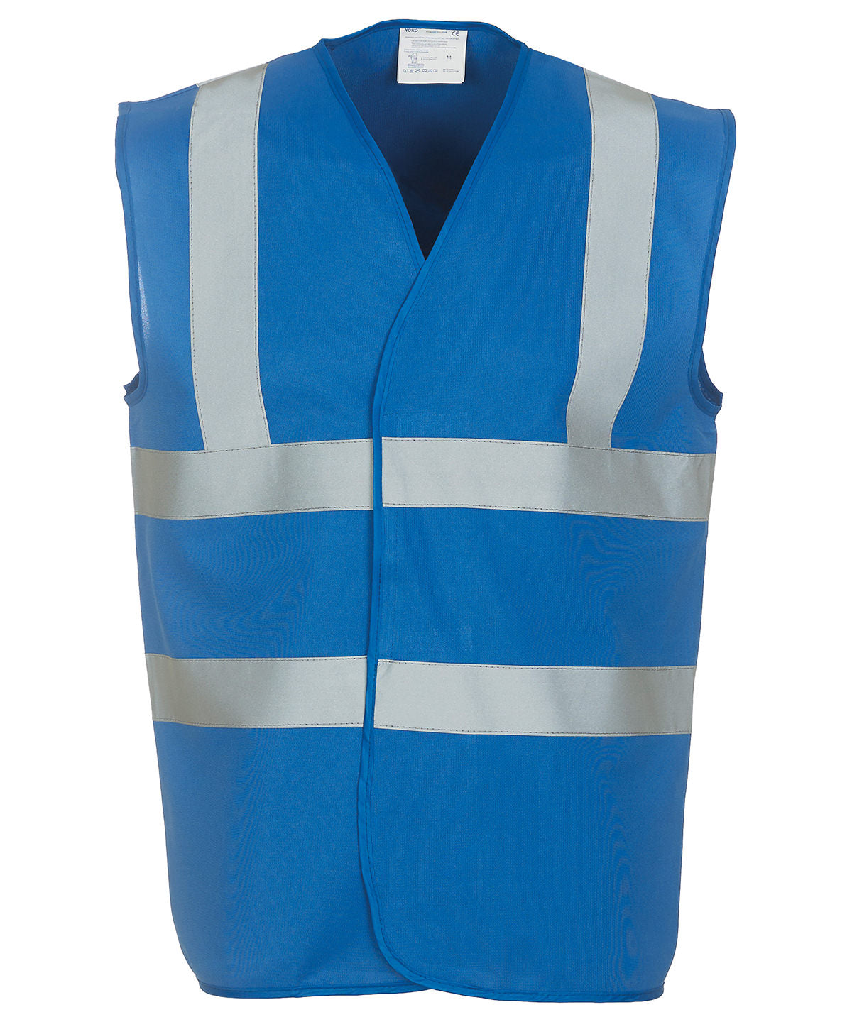 Hi-vis 2-band-and-braces waistcoat (HVW100) - Royal Blue*