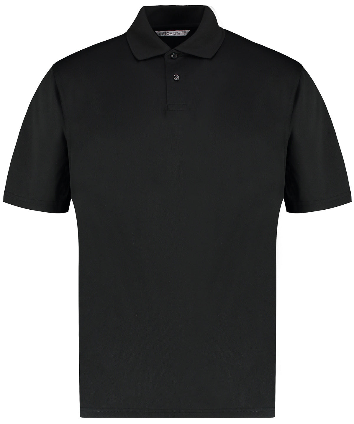 Regular fit Superwash® 60° piqué polo with Cooltex® plus - Black*