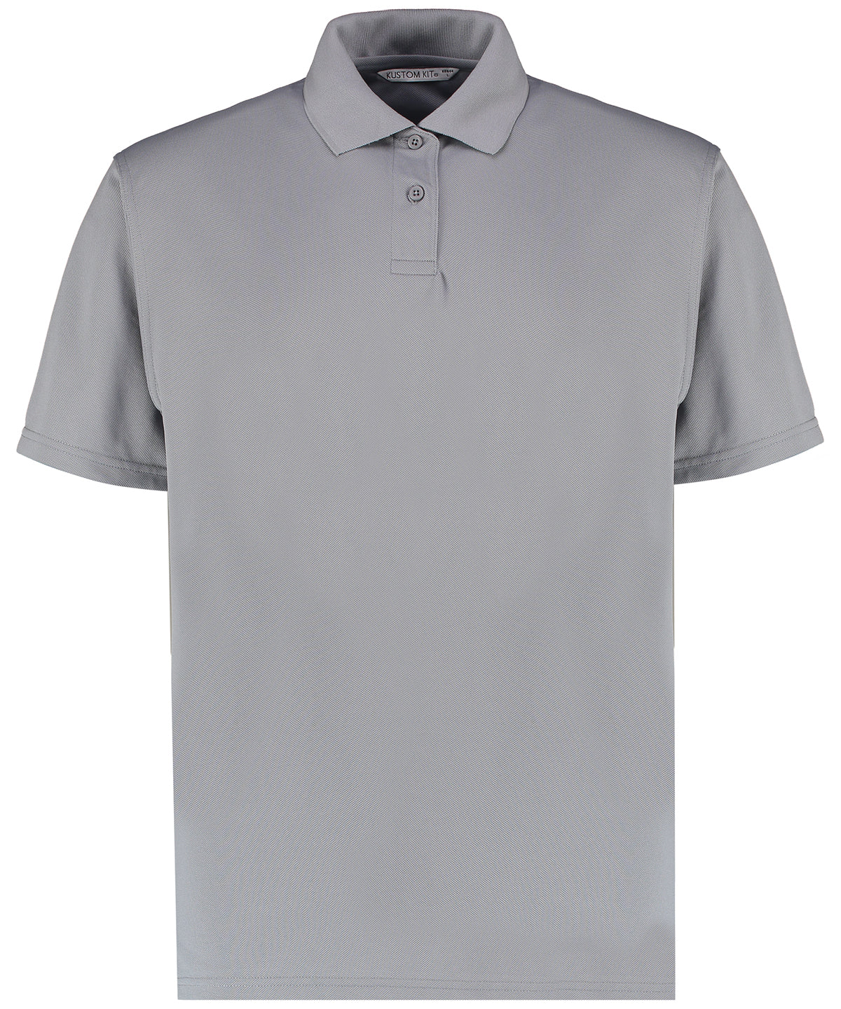 Regular fit Superwash® 60° piqué polo with Cooltex® plus - Heather Grey Solid