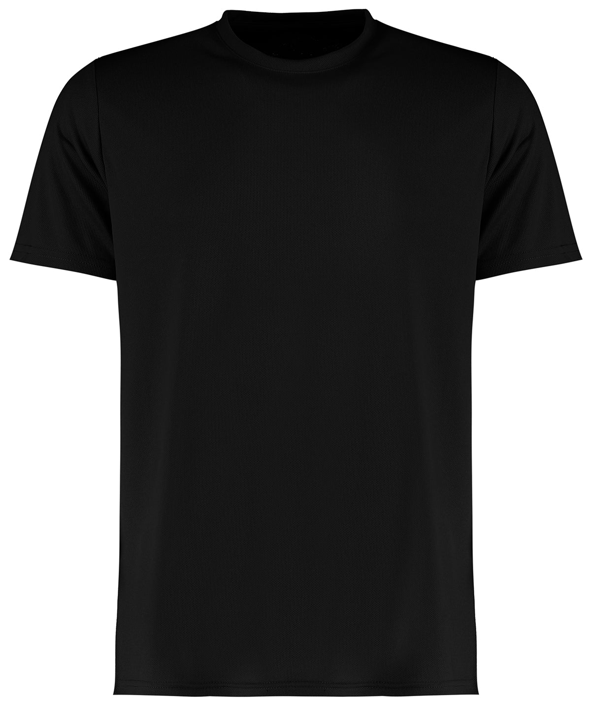 Regular fit micro mesh tee with Cooltex® plus - Black*