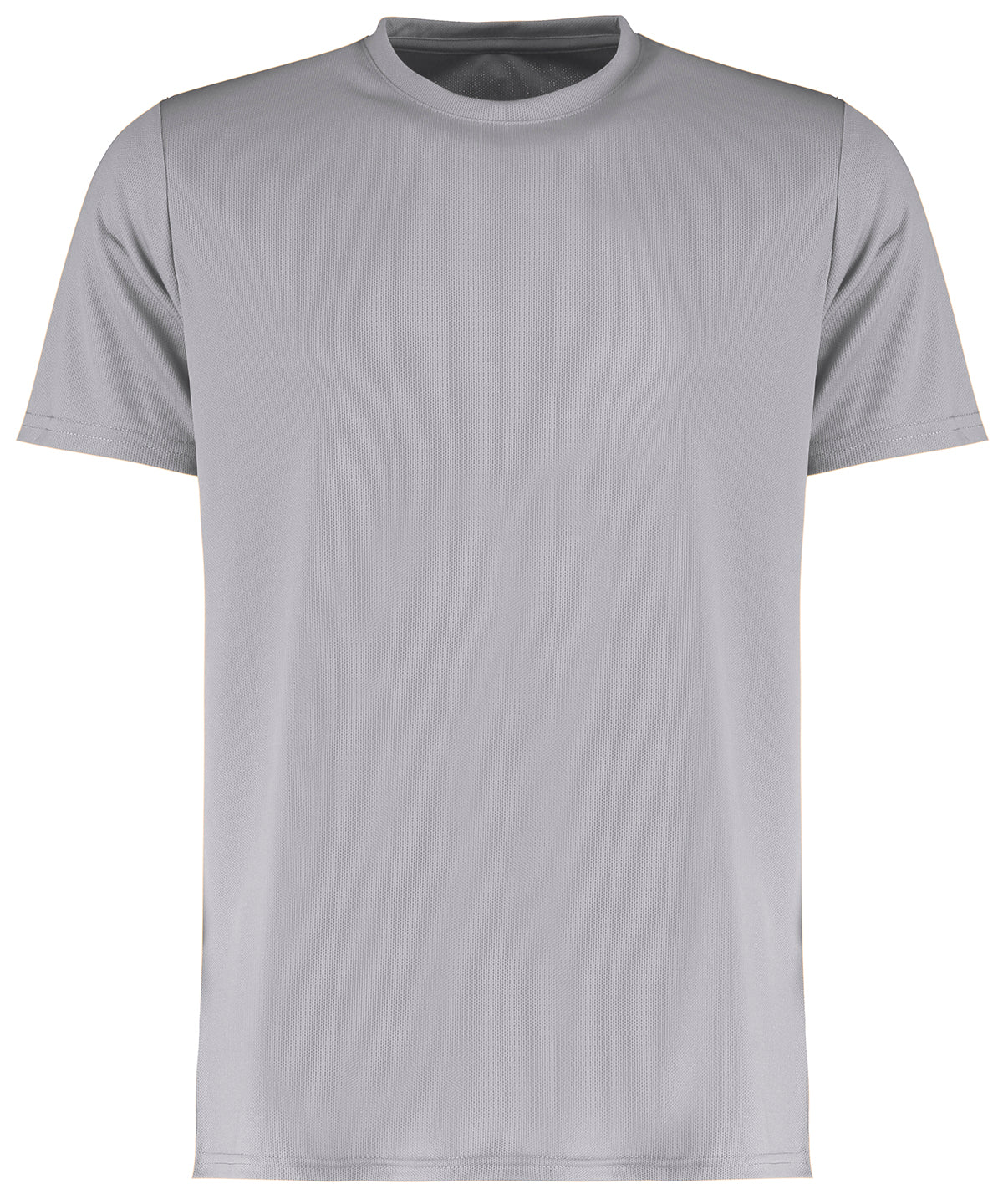 Regular fit micro mesh tee with Cooltex® plus - Heather Grey Solid