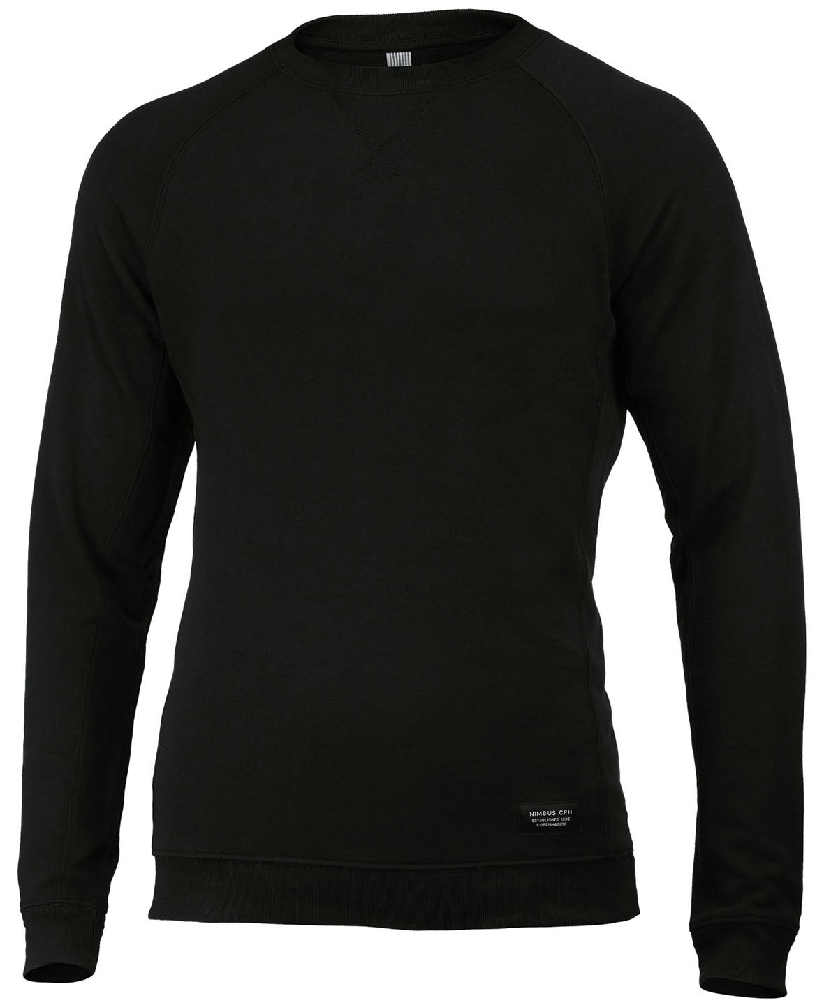 Newport – luxury lightweight crewneck - Black