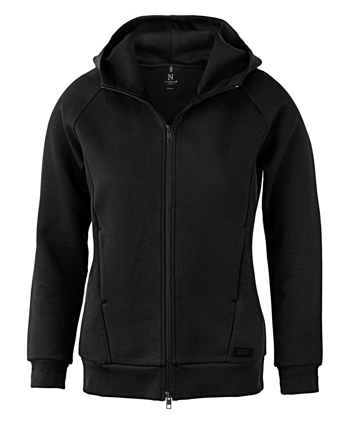 Women’s Hampton – premium double-faced hoodie - Black