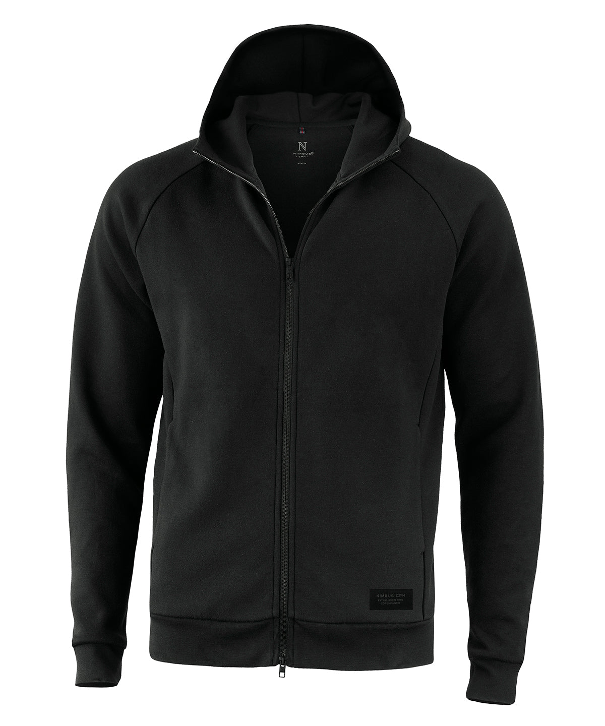 Hampton – premium double-faced hoodie - Black