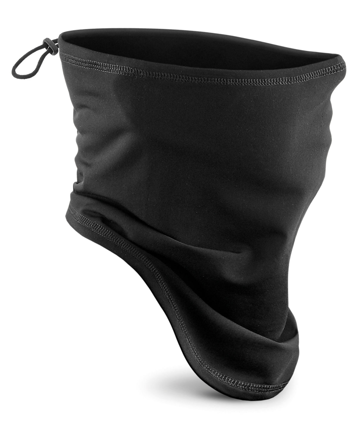 Softshell sports tech neck warmer - Black