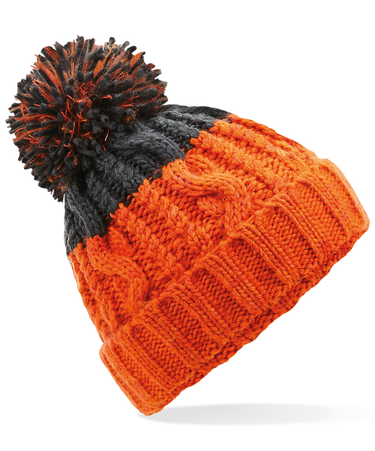 Apres beanie - Orange/Graphite Grey