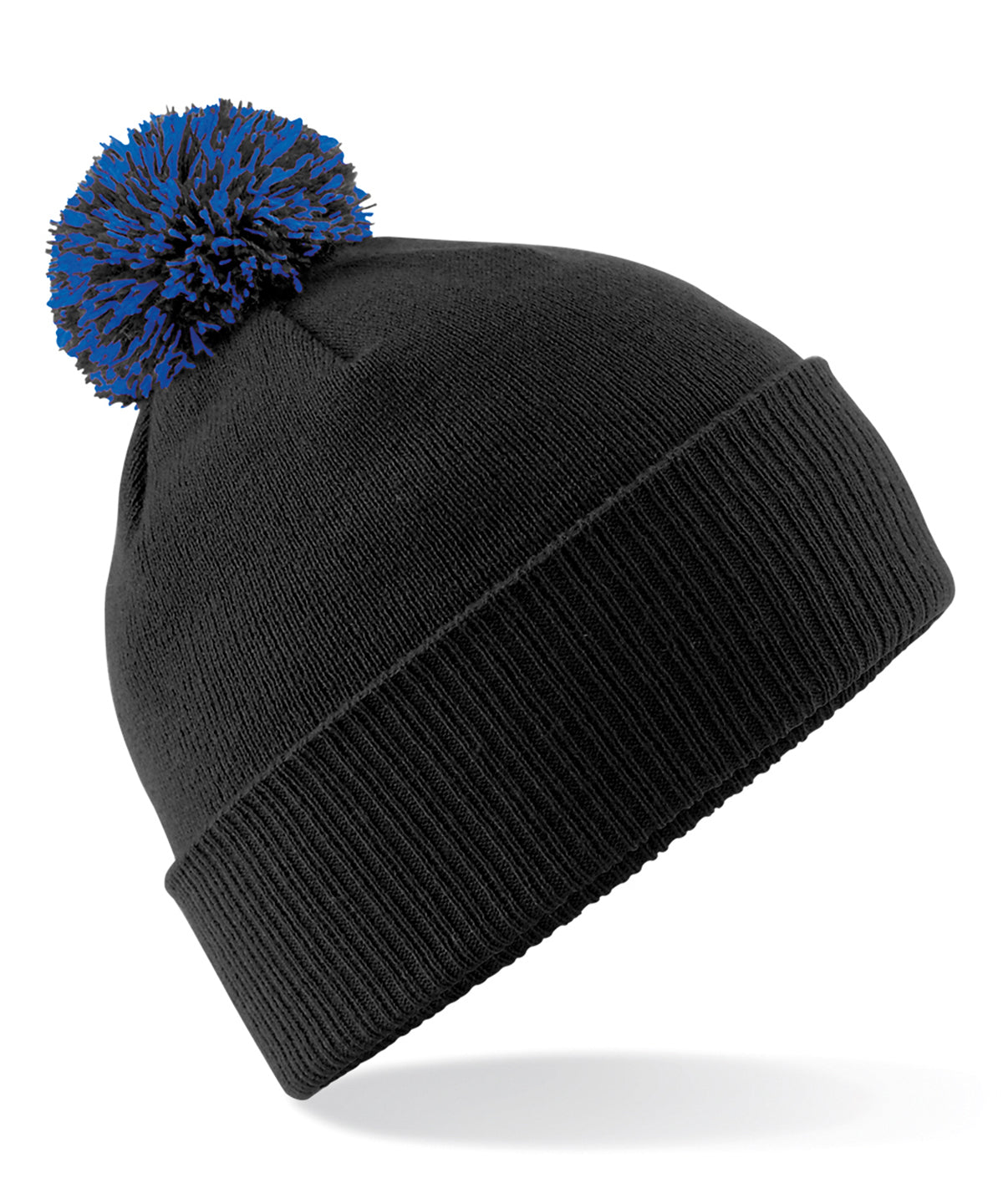 Snowstar® beanie - Black/Bright Royal