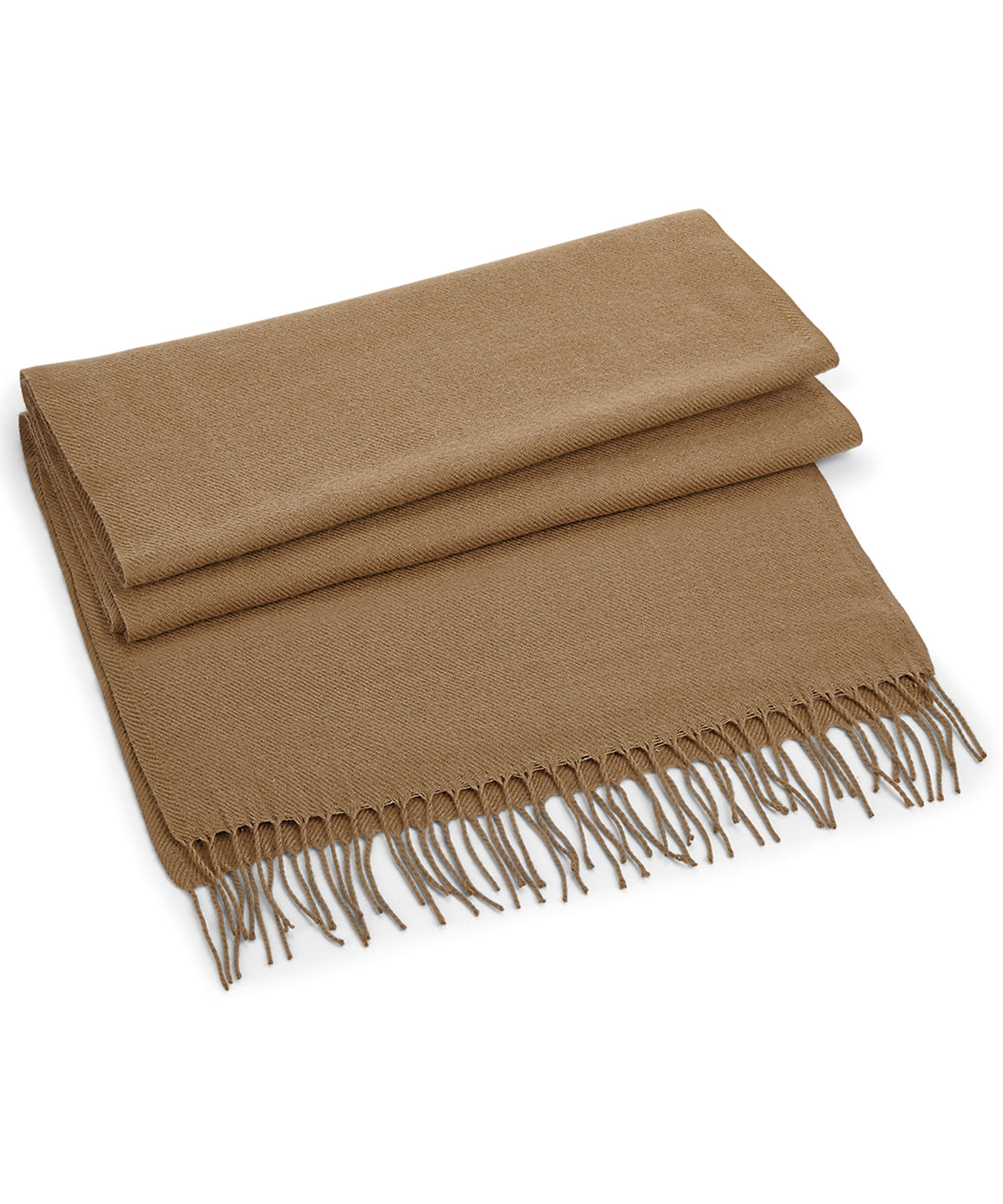 Classic woven scarf - Biscuit